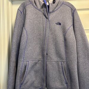 The North Face Heathered Purple Jacket